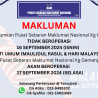 NOTIS MAKLUMAN PENUTUPAN SEMENTARA NADI SEMPENA CUTI UMUM (MAULIDUR RASUL & HARI MALAYSIA)